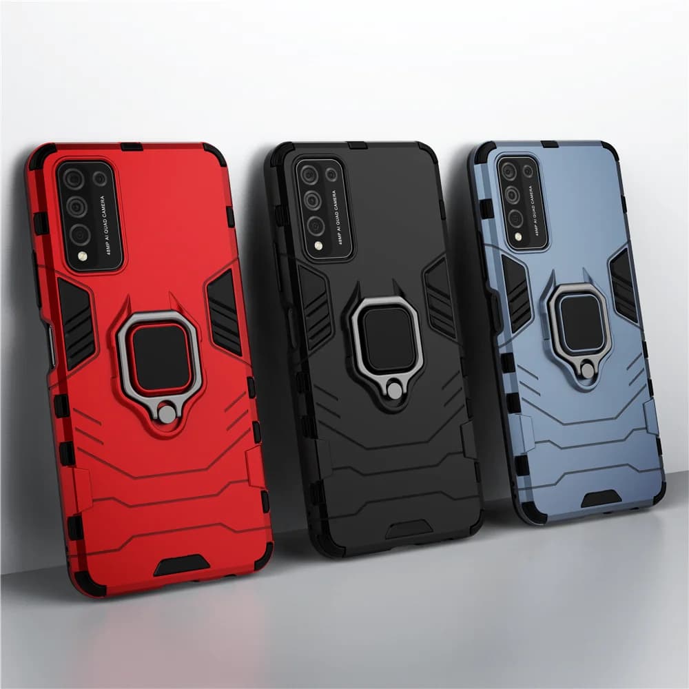 Custodia protettiva antiurto per Honor 10x Lite Custodia 10i 50 9x Custodia con supporto ad anello per Huawei Honor 10xlite 10 x Lite light 6.67''