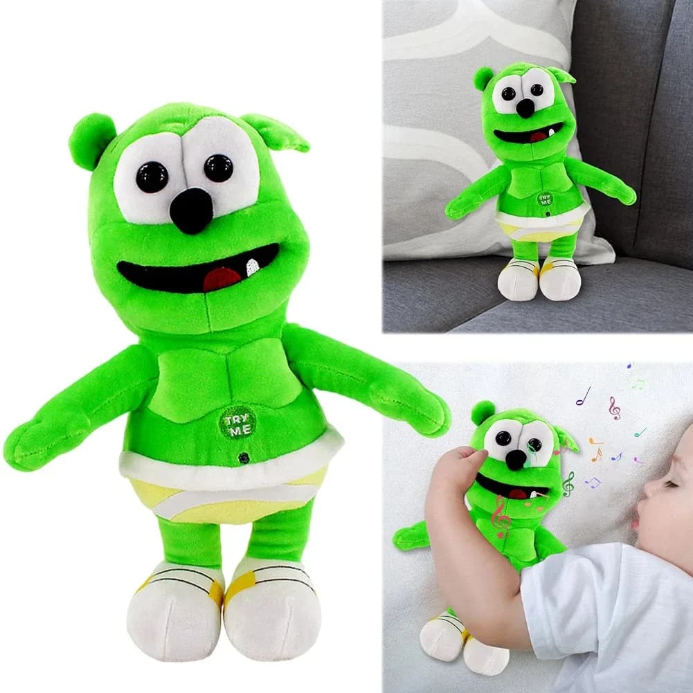 30 cm/canto giocattoli di peluche gommosi per il regalo festivo di Patry Orso gommoso bambole di pezza Peluche che suona orso partito peluche giocattoli regalo per bambini