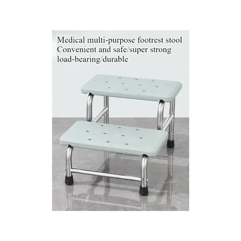 Easy disassembly and assembly of household footrest stool, single-layer and double-layer stainless steel footrest stool