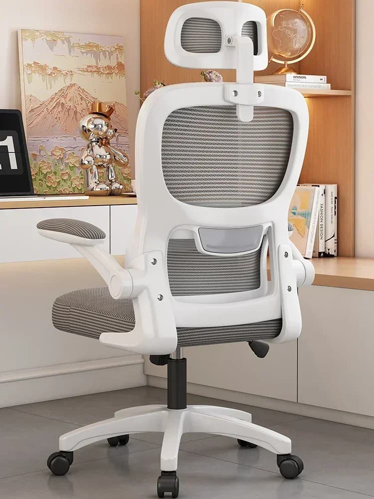 A- Sedia da ufficio ergonomica e confortevole Sedia da gioco per studenti mobile reclinabile Sedia da gioco per camera da letto di casa Escritorio Mobili per ufficio Silla De Escritorio