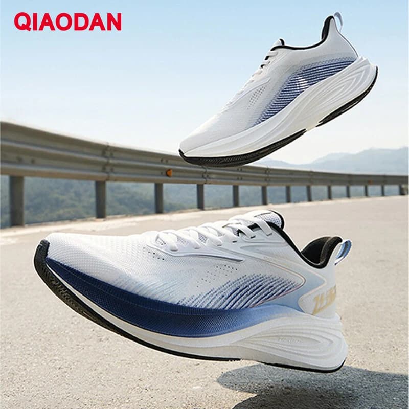QIAODAN Feisu 4Lite Men's 2026 New Training Sports Running Shoes Breathable Mesh Shock Absorbing Athletic Sneakers QXB023262220