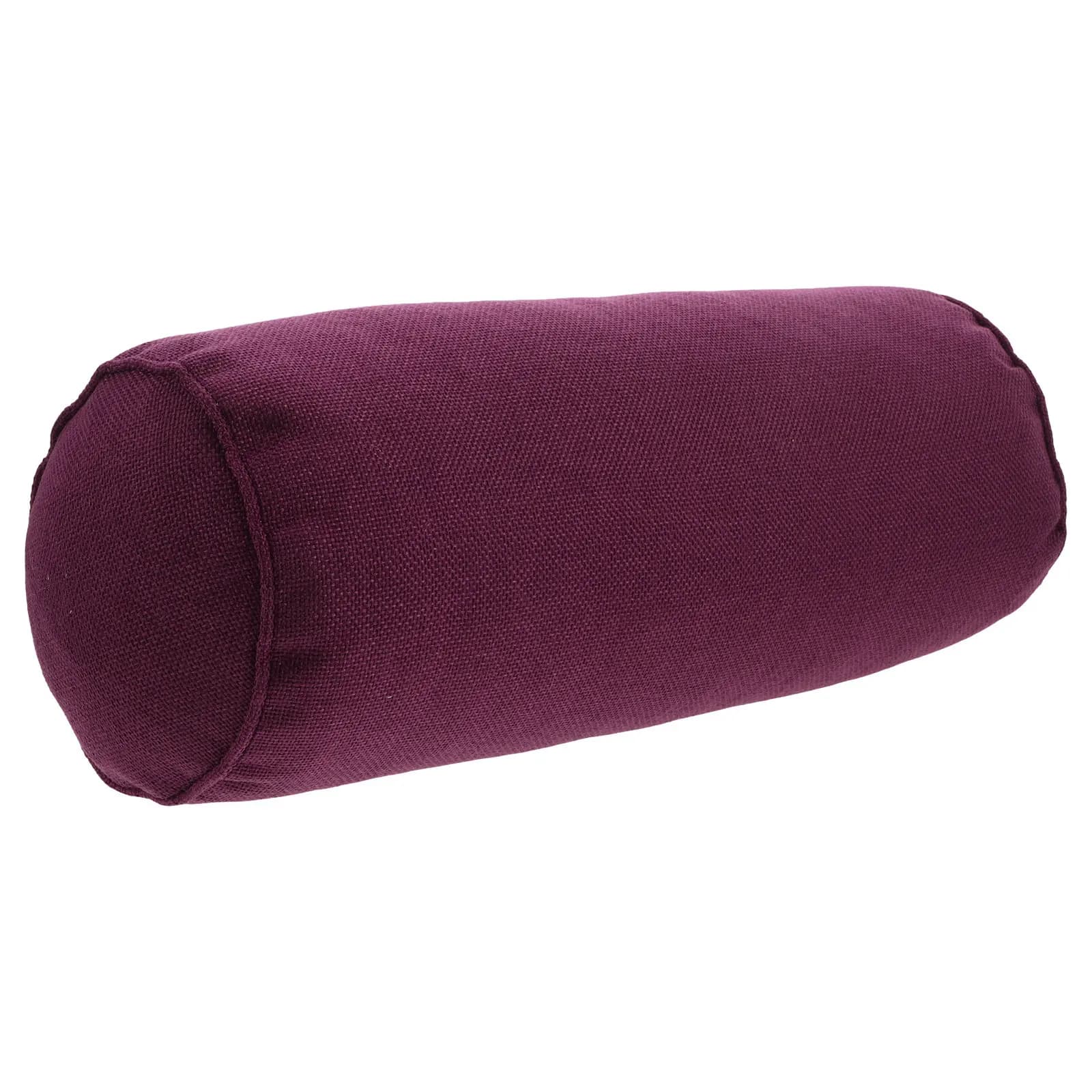 Cuscino rotondo 15x40 cm in cotone e poliestere per divano, supporto lombare, piedi e collo, cuscini per yoga, cuscini cervicali, auto