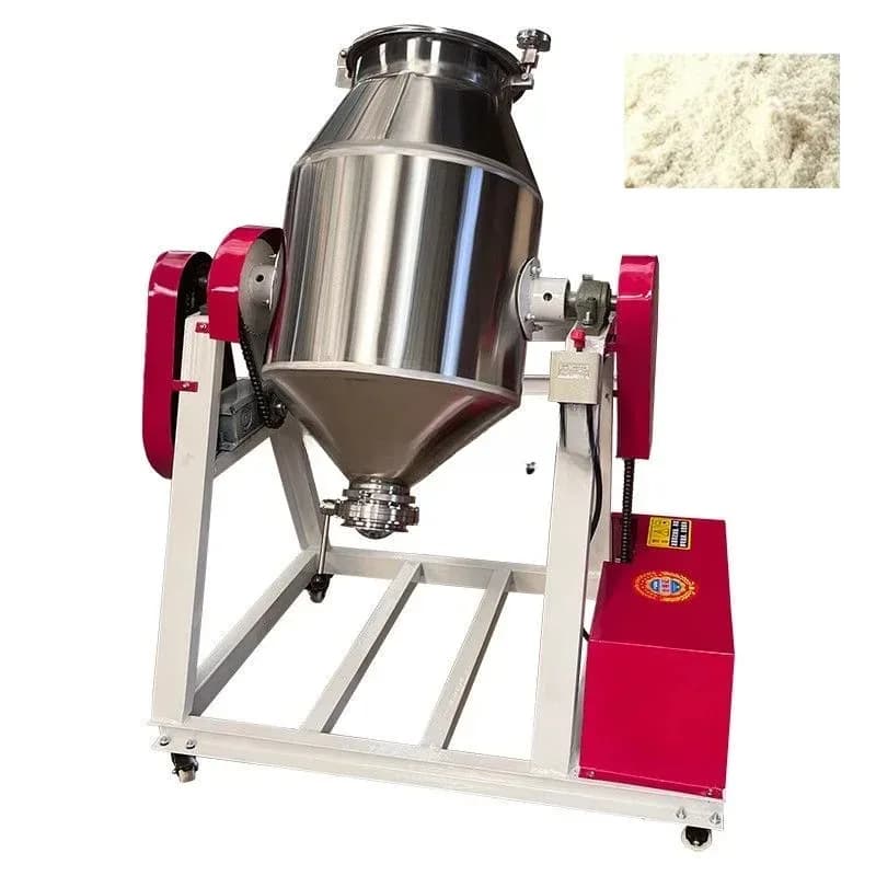 80L 100L silent laboratory mixer stainless steel mixer powder mixing machine