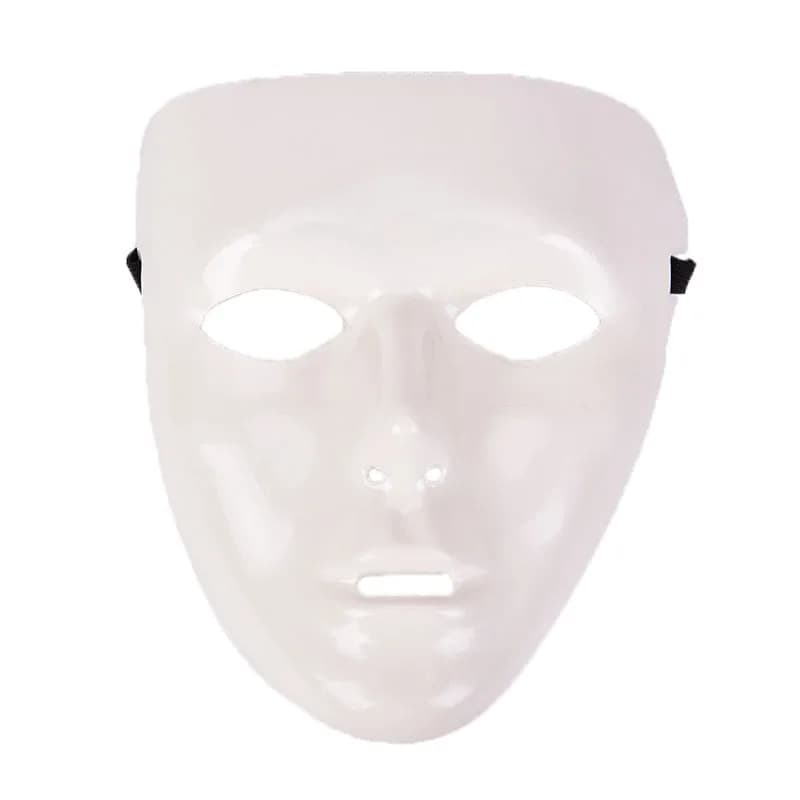 1 pz Unisex plastica maschera spaventosa Masquerade Party Ghost Theater Prop Dance Fancy Dress