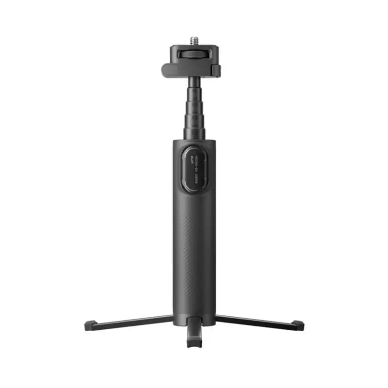 T24C Per X4 X3 Asta Selfie Pieghevole 2-in-1 con Treppiede e Attacco da 1/4" per Accessori Insta360 X4