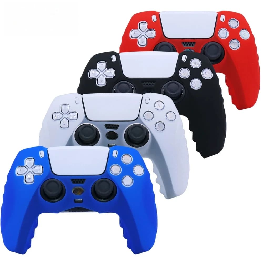 Custodia Protettiva Morbida in Silicone per Controller PS5 - Cover per Gamepad PS5 e Accessori per Controller di Gioco