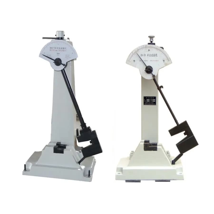 Tester di Impatto Charpy Manuale JB-300, 150J/300J, Macchina per Test di Impatto a Pendolo