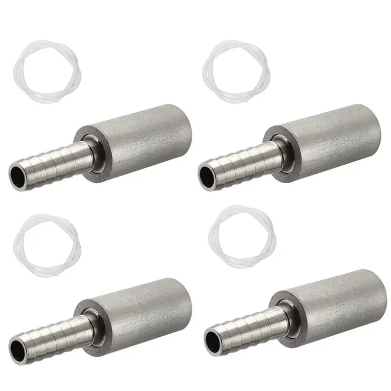 Pietra di diffusione BAAJ-4X da 0,5 micrometri in acciaio inossidabile, pietra per aerazione, pietra per carbonatazione, per birra, vino, soda, per uso domestico.