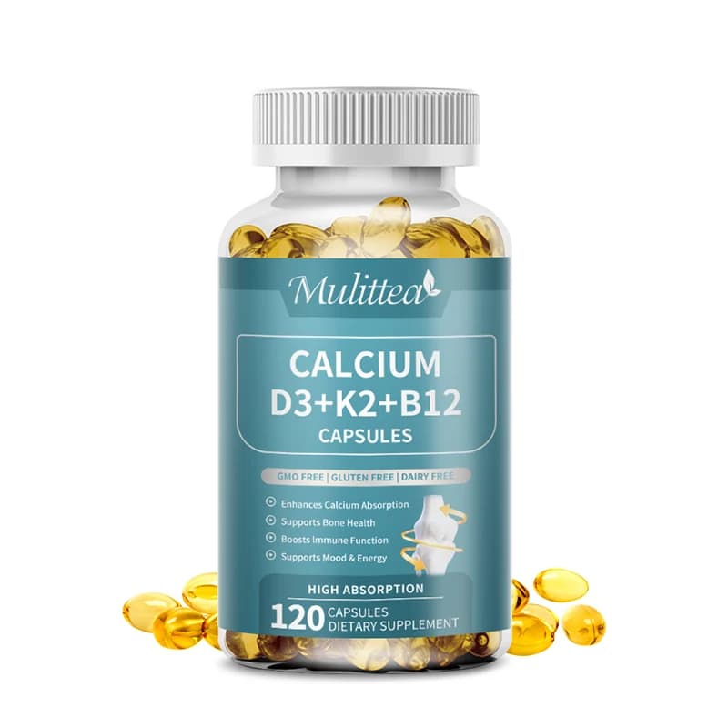 Capsule Mulittea Collagen Complex - Promuovono la crescita dei capelli, la salute di pelle e unghie, supportano la salute di articolazioni, ossa e muscoli