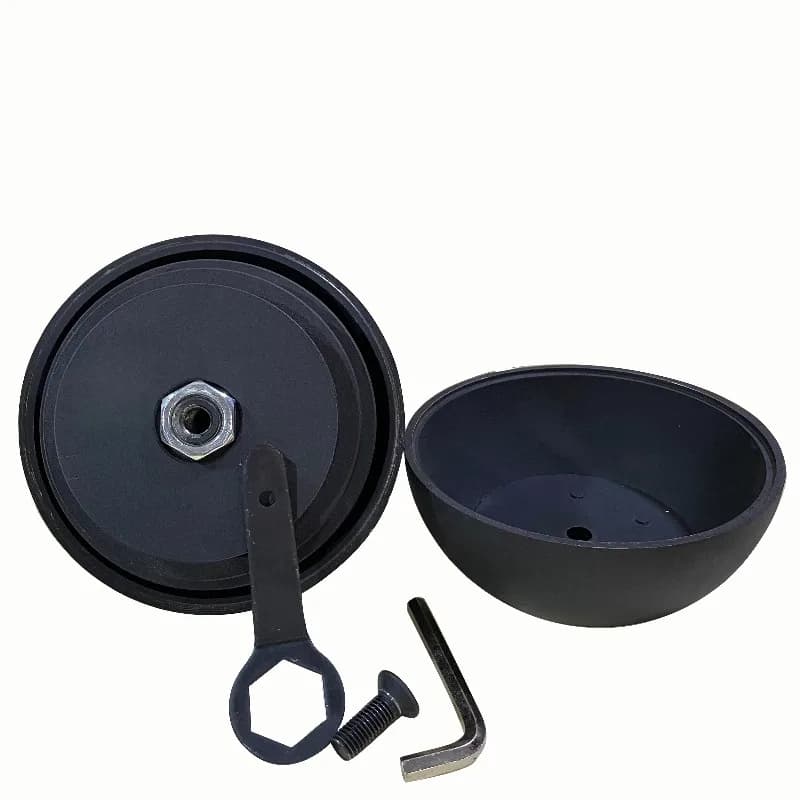 Kettlebell Regolabile in Acciaio Verniciato a Polvere da 32kg, Attrezzatura da Palestra Molto Venduta