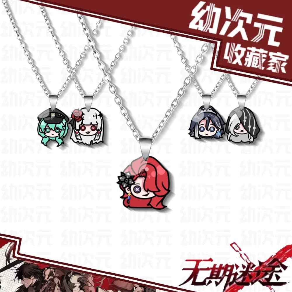 Path to Nowhere Langley Chief Eirene Cosplay Anime figure Cartoon necklace pendant clothing Accessories ornament birthday Gift