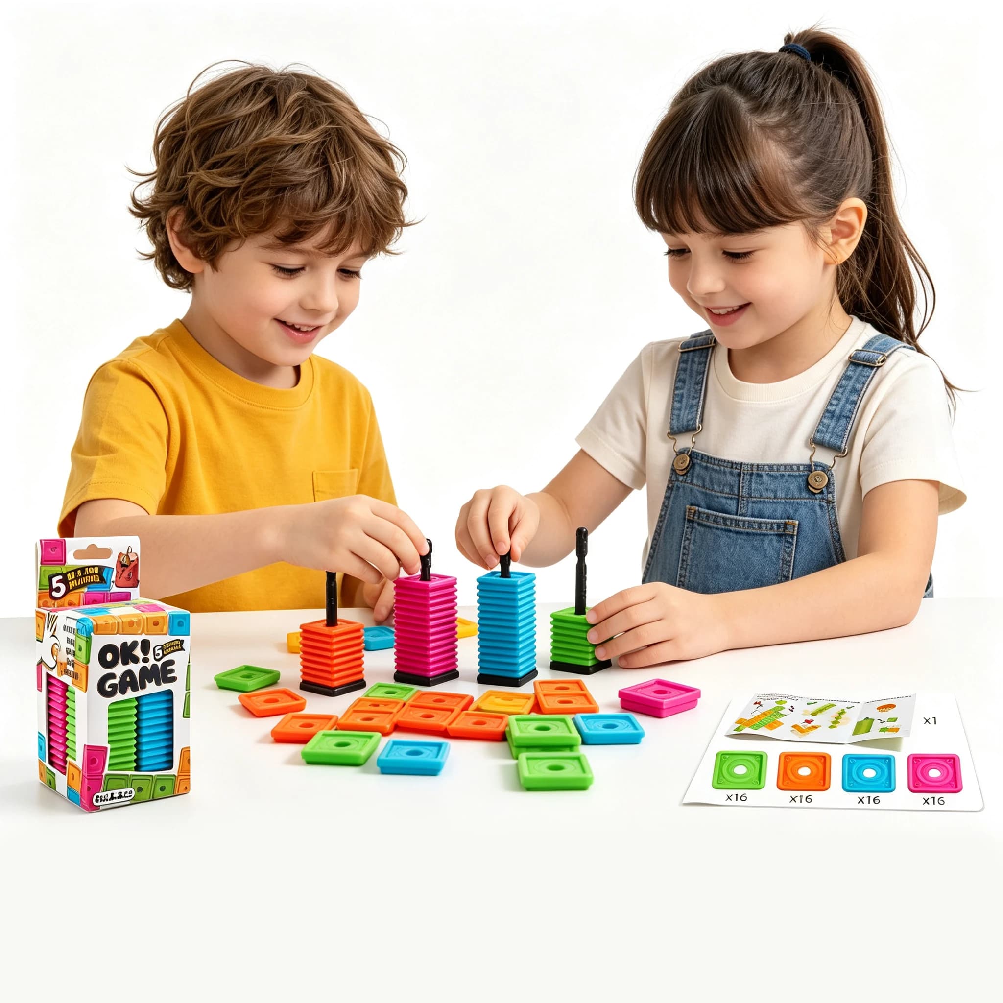 Nuovo Gioco Educativo Portatile Gobang, Gioco da Tavolo Cinque in Fila per Bambini e Adulti, Scacchi da Tavolo Facili da Trasportare, Regalo