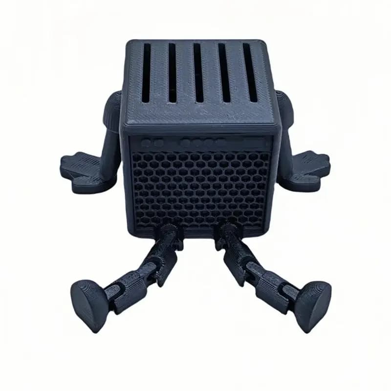 AA67-3D Printed Guitar Pick Storage Box Personalized Ukulele Pick Storage Box Desktop Ornaments