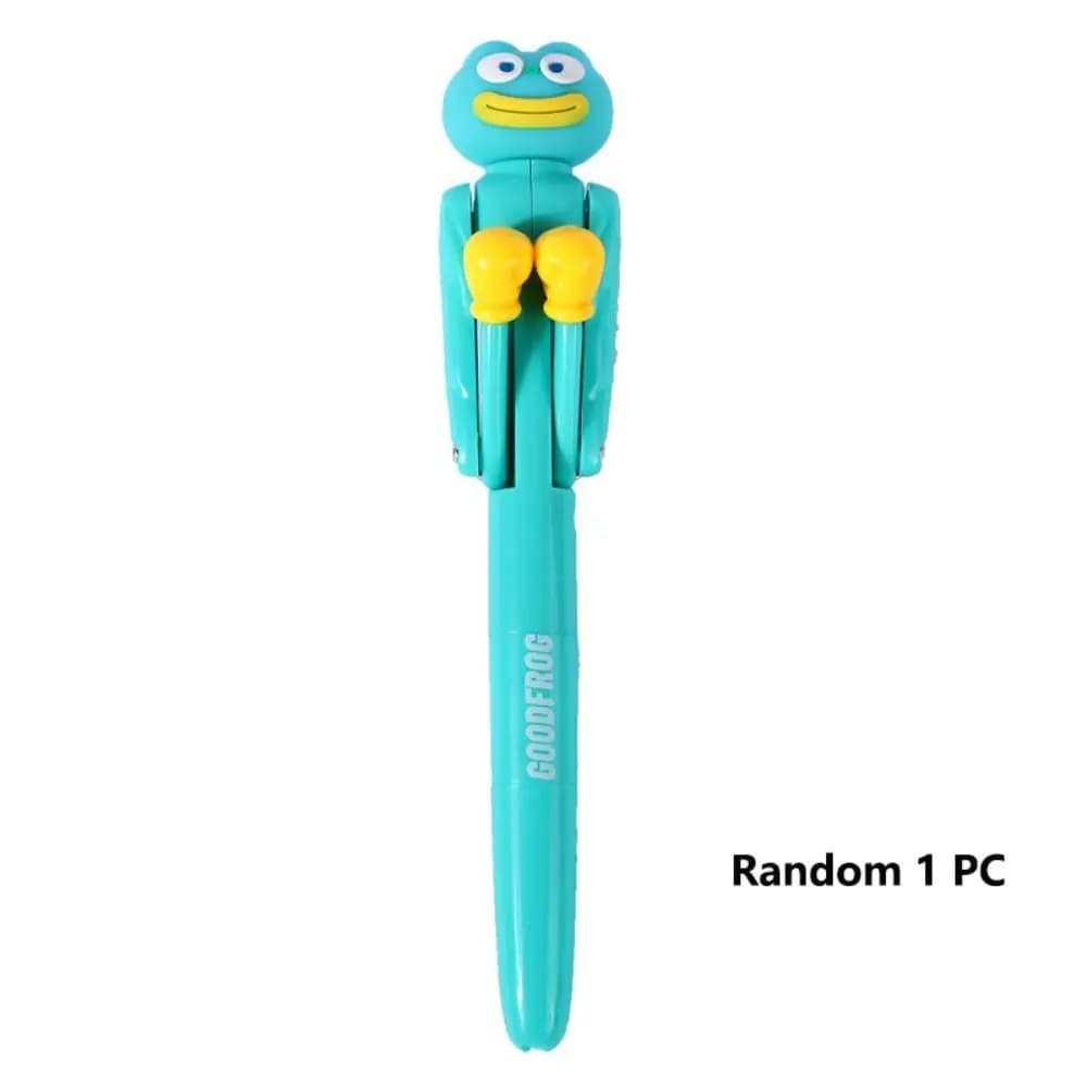 Nuova penna creativa da boxe Penna gel Ad asciugatura rapida Giocattoli antistress Cancelleria Cartoon Studente Penne firmate Materiale scolastico
