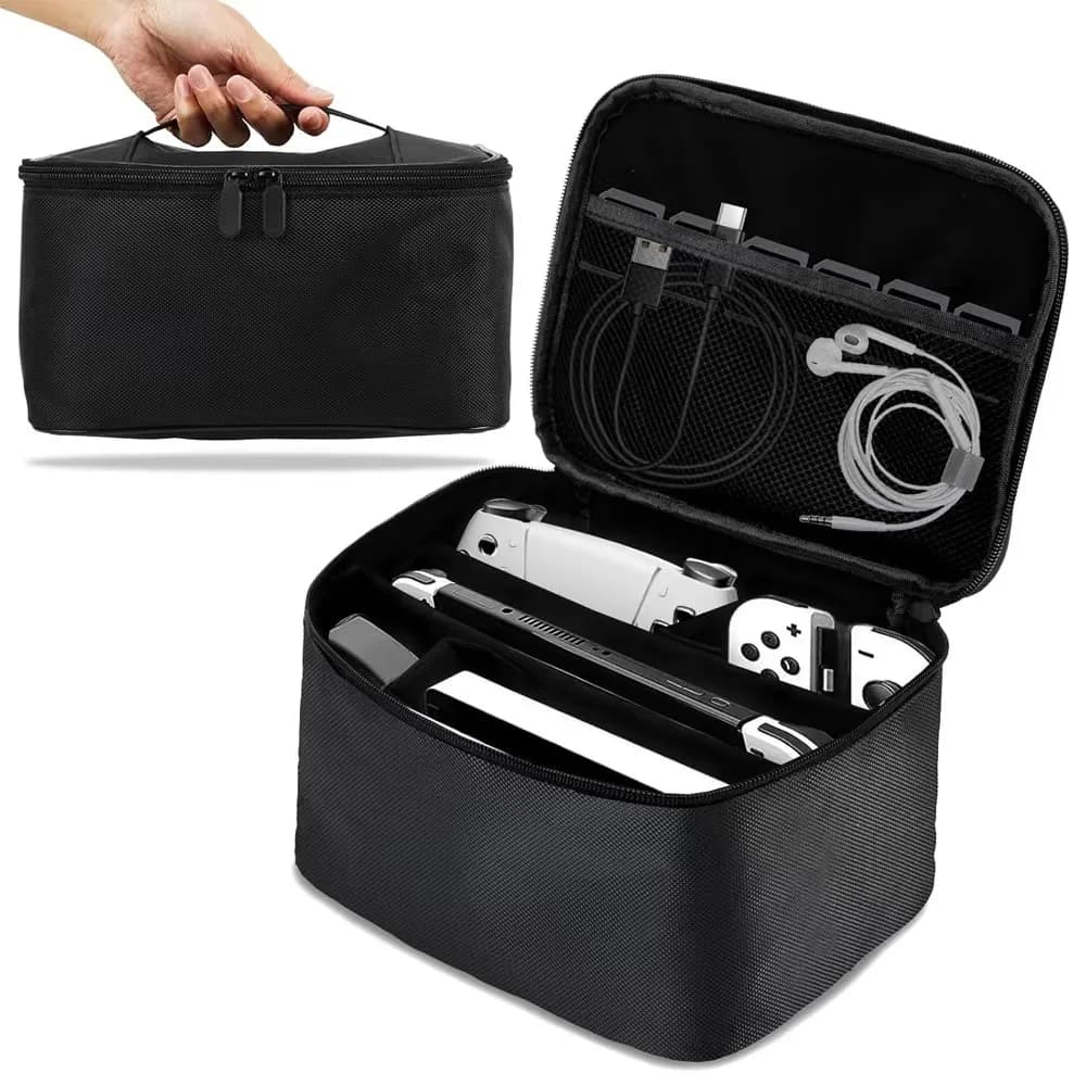 Borsa Protettiva Portatile per Nintendo Switch OLED, Custodia da Trasporto Compatibile con Dock e Accessori per Console di Gioco