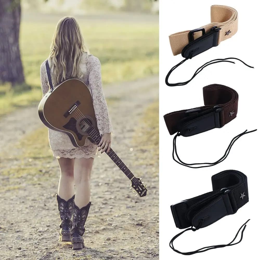 Pocket Acoustic Folk Guitarra Electric Guitar Bass Belts Bass Strap Guitar Belts Ends Strap Guitar Strap Guitar Shoulder Belt