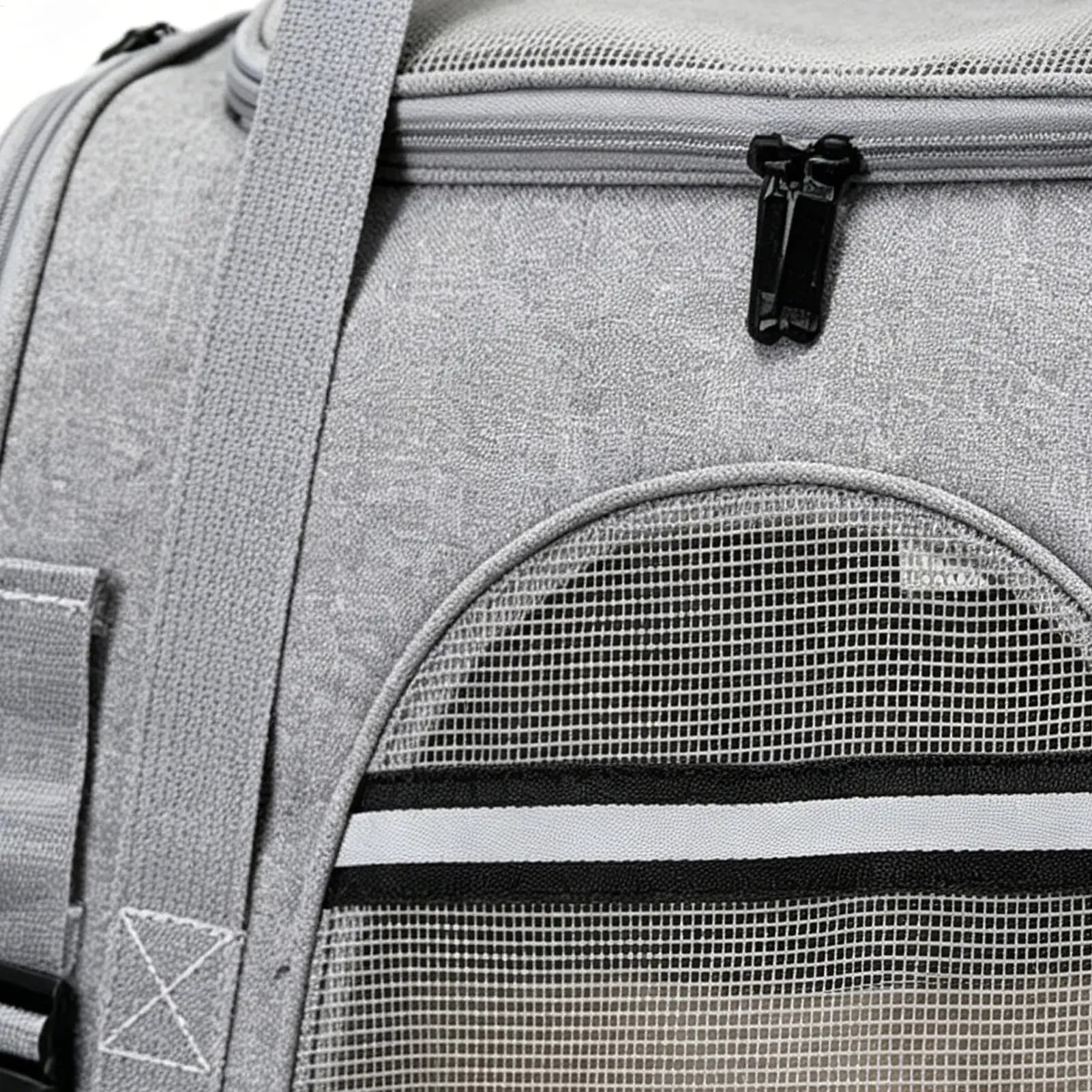 Borsa per animali domestici per gatti, piccola, pieghevole, a tracolla, per trasporto di cuccioli, per viaggi, vacanze, escursioni, campeggio, picnic