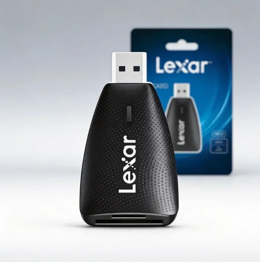 Lexar Type C Card Reader USB 3.1 USB 3.2 to SD MicroSD TF Card for PC Laptop Smart Memory Card SD Adapter Hot Swappable Pro