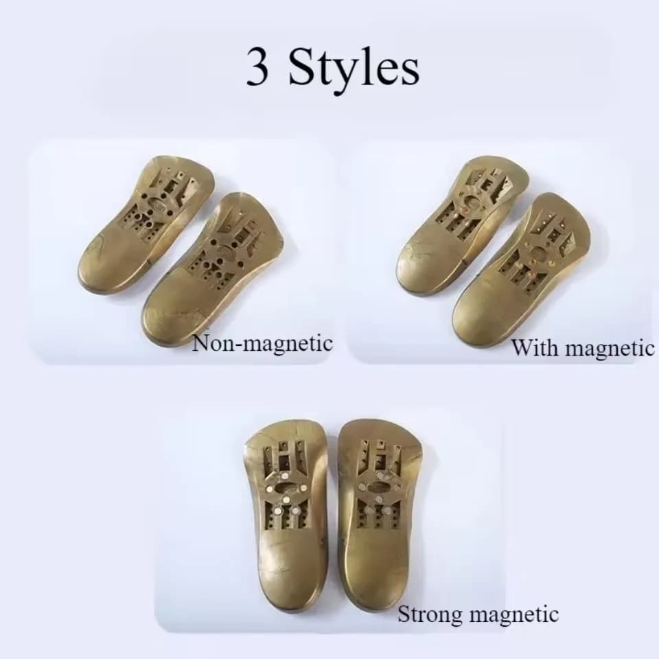 2pcs Corrective Templates Feet Massage, Magnetic Therapy, Arc Support, Cushion for Flat Feet, Shoe Pad, Orthopedic Gel Insole