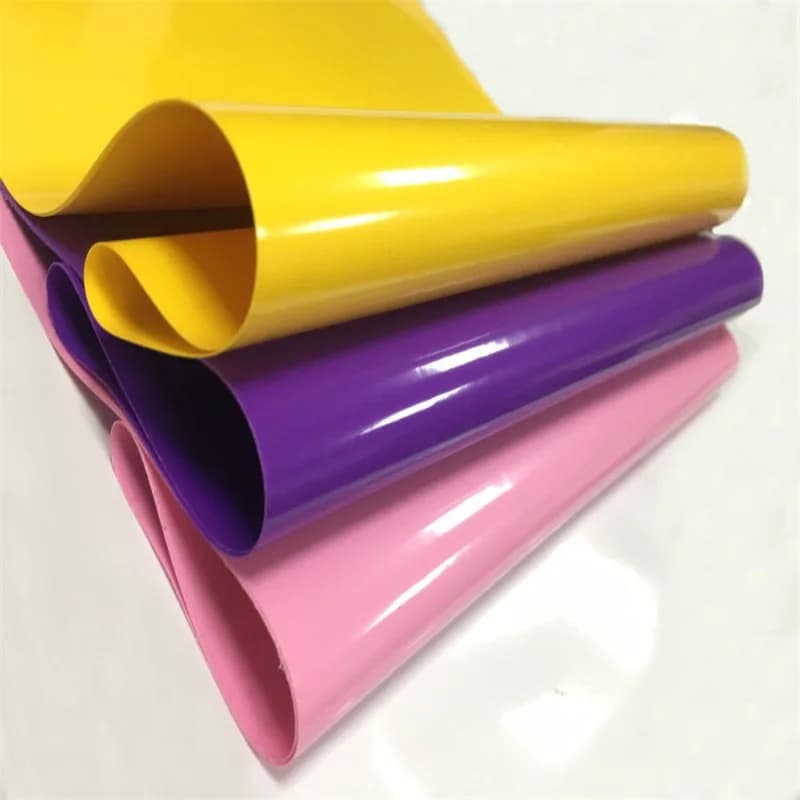 0.3mm PVC ecopelle tessuto tinta unita pellicola vinilica per archi decorazioni per la casa fiocchi per capelli fai da te accessori per ricamo 30x120cm