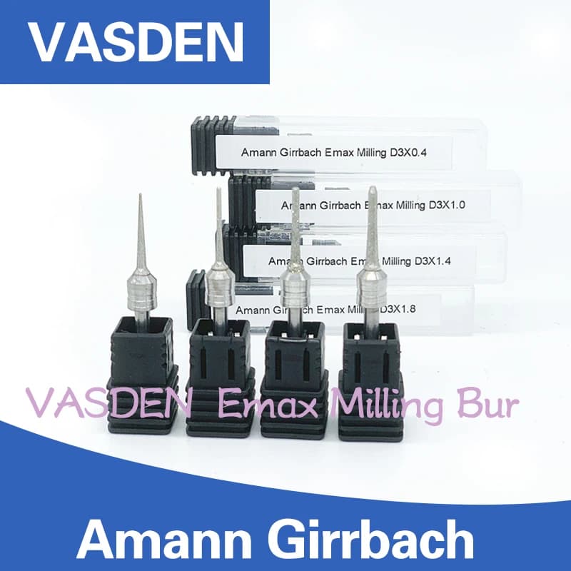 Amann Girrbach fresa al litio Dislicate vetro ceramica utensili da taglio dentali CADCAM Emax frese