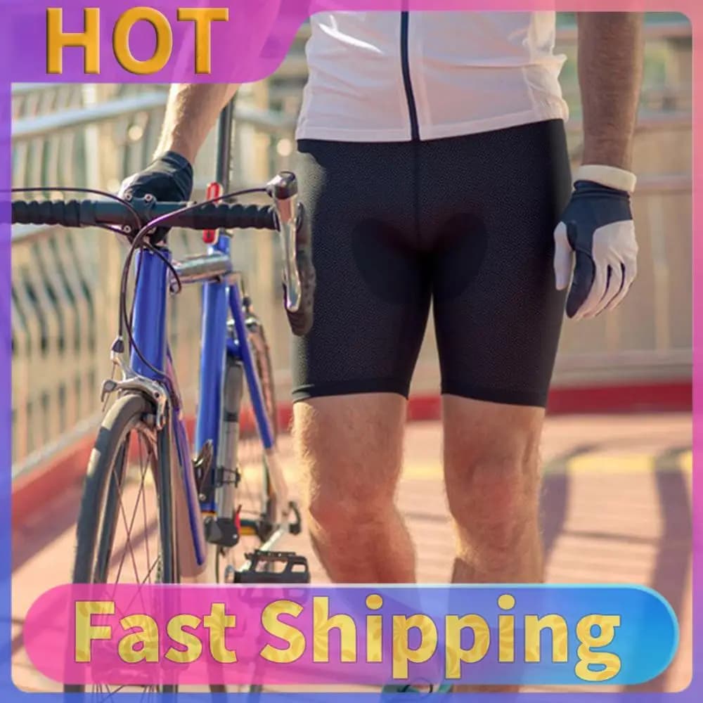 Cycling Shorts Padded for Men, Breathable with 3D upholstery, Lightweight, Non-slip, MTB Accessories