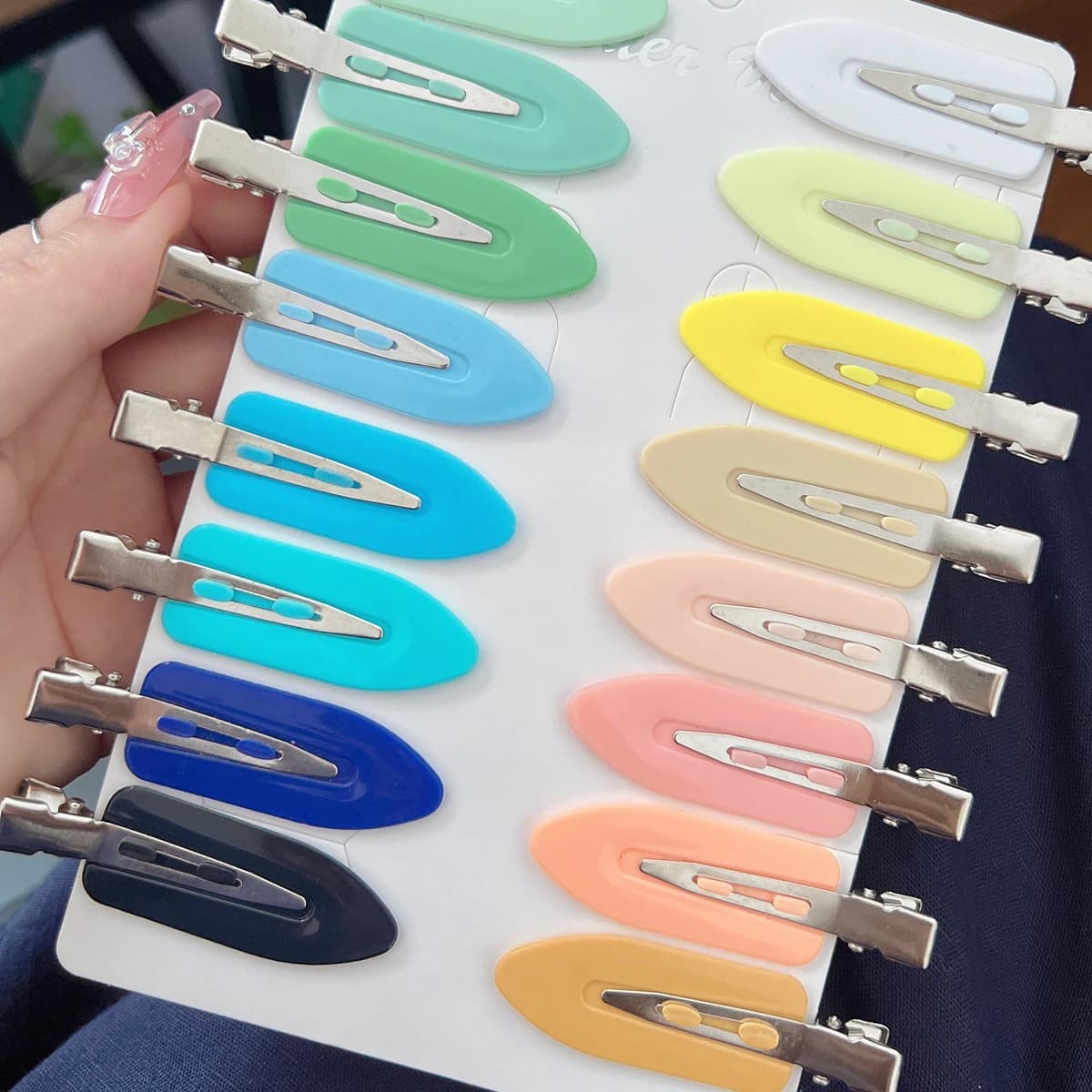 10-100Pcs No-Crease Hair Clips Barrettes Stylish Duckbill Clips for Women Girls Party Prom Daily Gifts