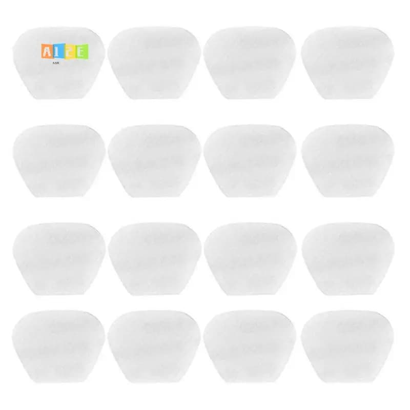 A12E-16Pcs Transparent Anti-Slip Guitar Pick Grip Stickers Silicone Adhesive Paddle Enhancers Guitar Pick Accessories