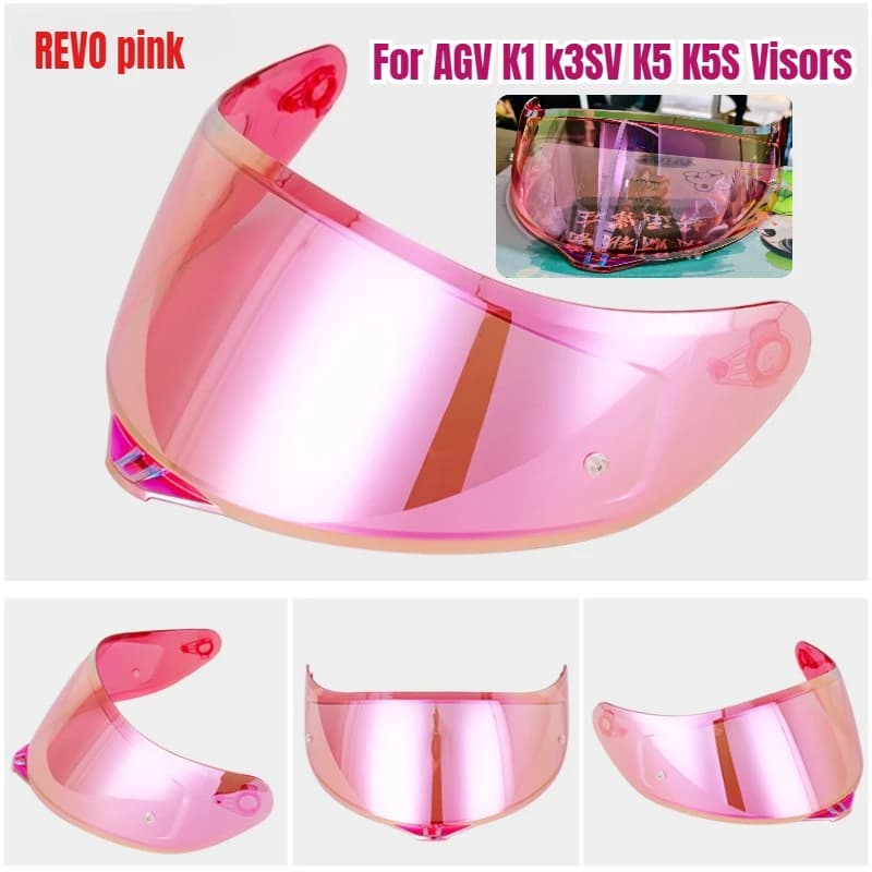 Visiera per casco originale per AGV K1 & K5 & K3SV visiera per casco moto visiera per Soman SM955-S e SM955 e SM960 accessori parti