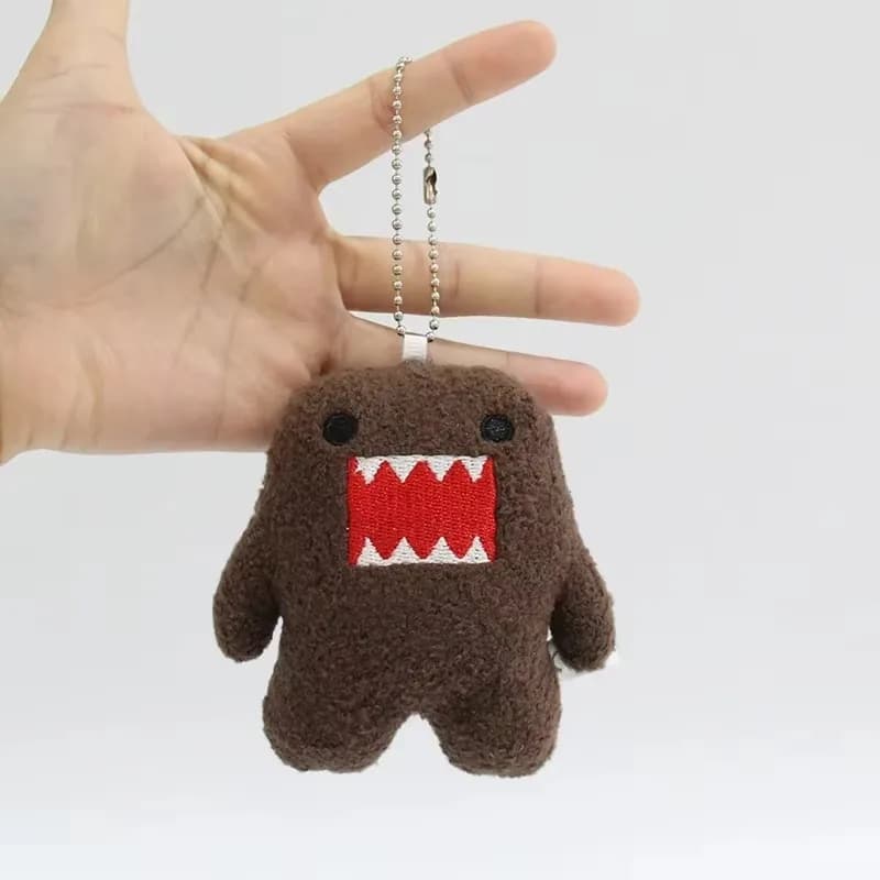Portachiavi Peluche Kawaii Domo Kun, Ciondolo Anime per Borsa, Chiavi, Regalo, Collezione, Decorazione per Feste, Idea Regalo/Dono