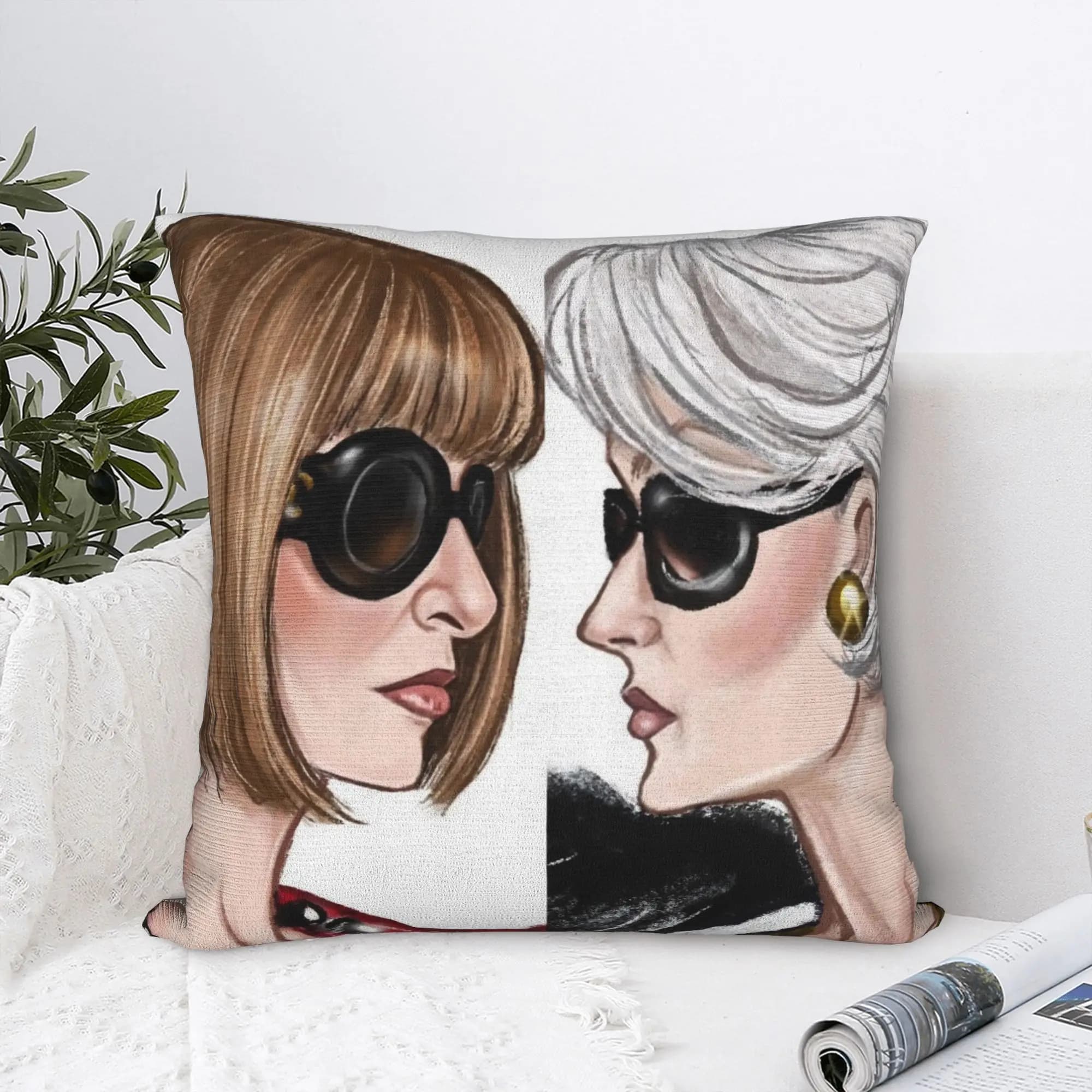 New Movie Andy Miranda 2026 Pillow Cover Print Cushion Cover Vintage Pillow Case For Couch Sofa Bedroom