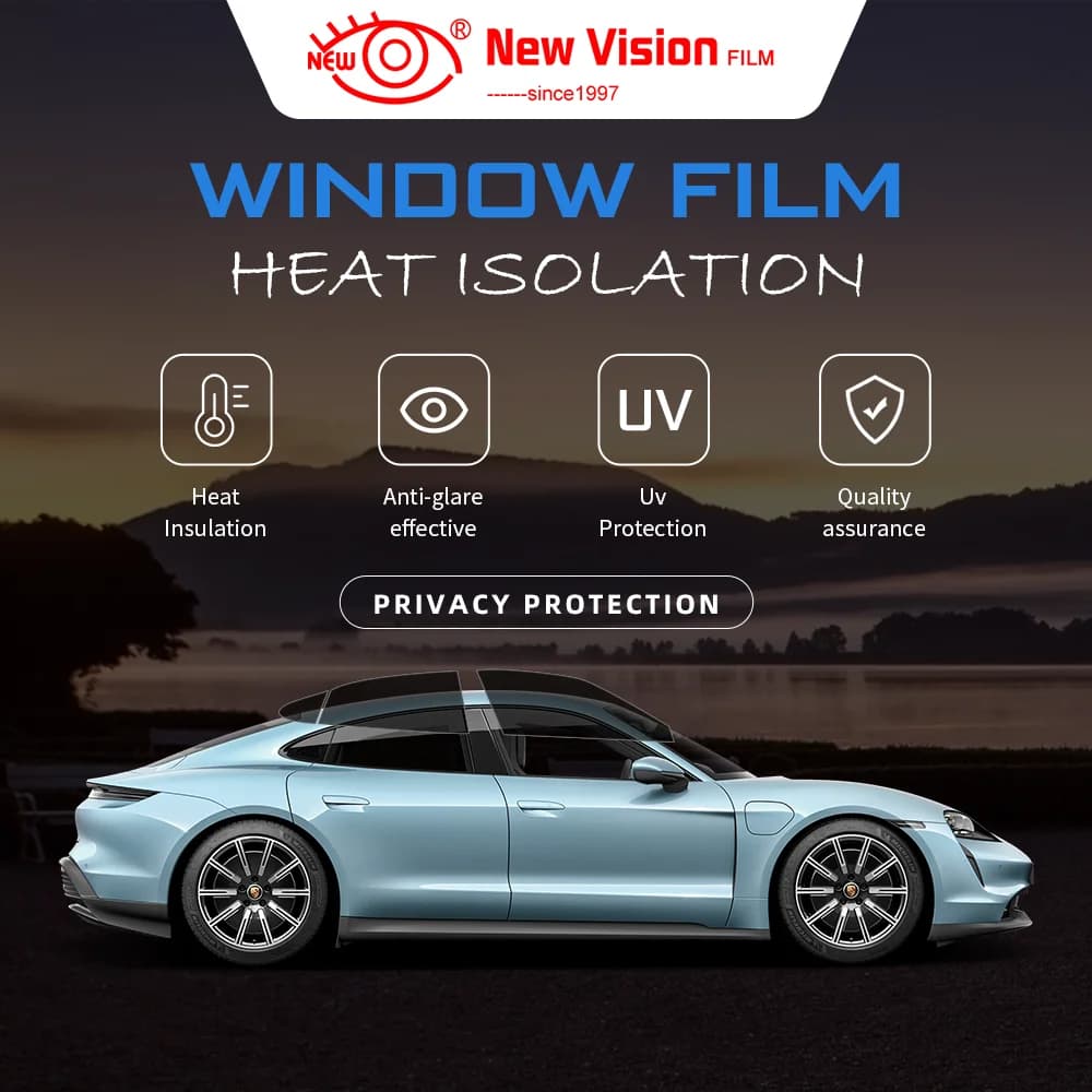 50cmX500cm High Definition Privacy Film IRR100% Nano Ceramic Sun Heat Control Stickers Windows Cover UV Protector Car Glass Film