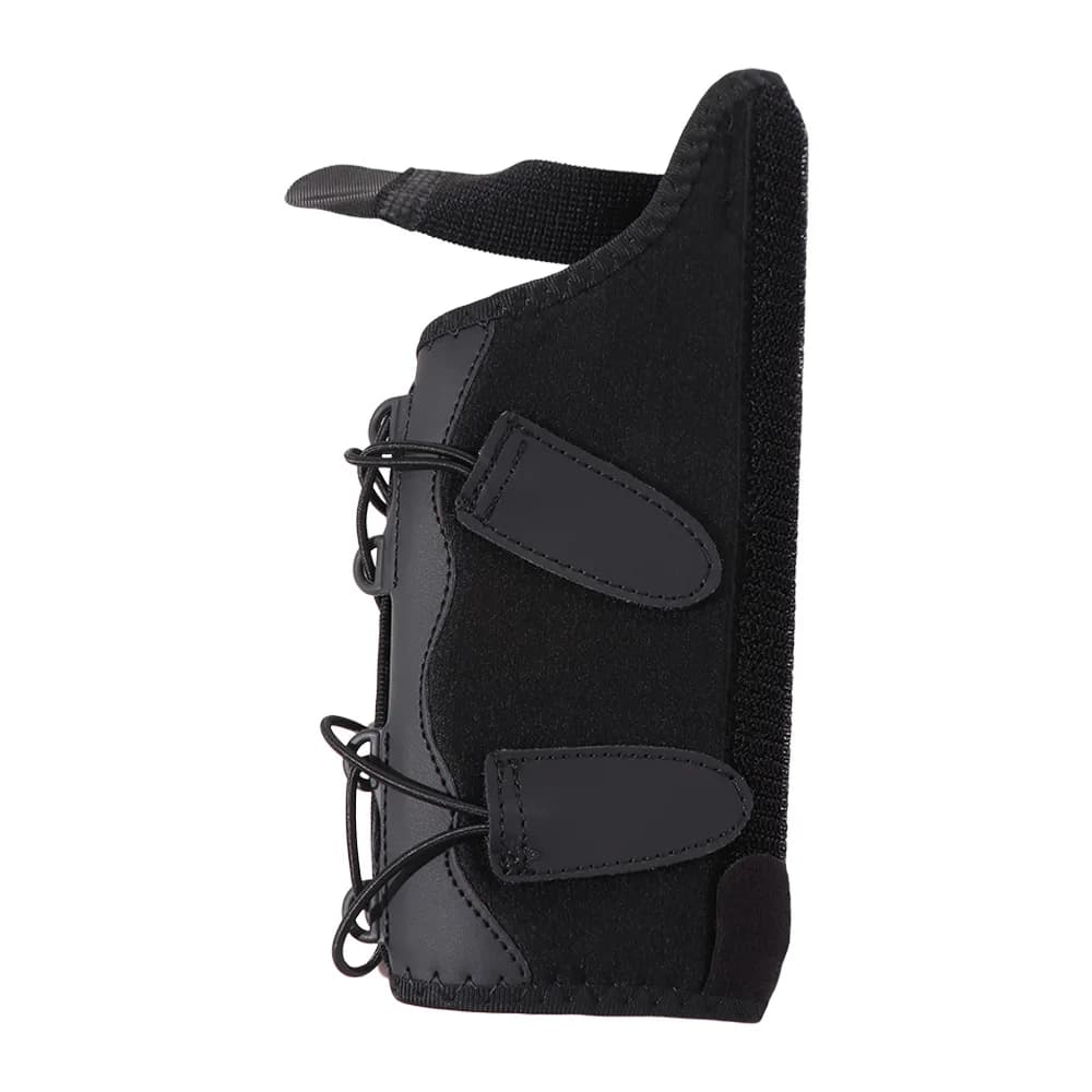 Tutore da polso ergonomico con manica per pollice, stecca flessibile, protezioni per il polso traspiranti, fascia ambidestra regolabile