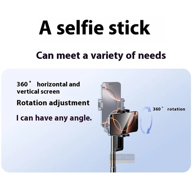 Universal Portable Selfie Stick Tripod Foldable Mini Selfie Stick Phone Tripod Stand With Detachable Wireless Remote Controller