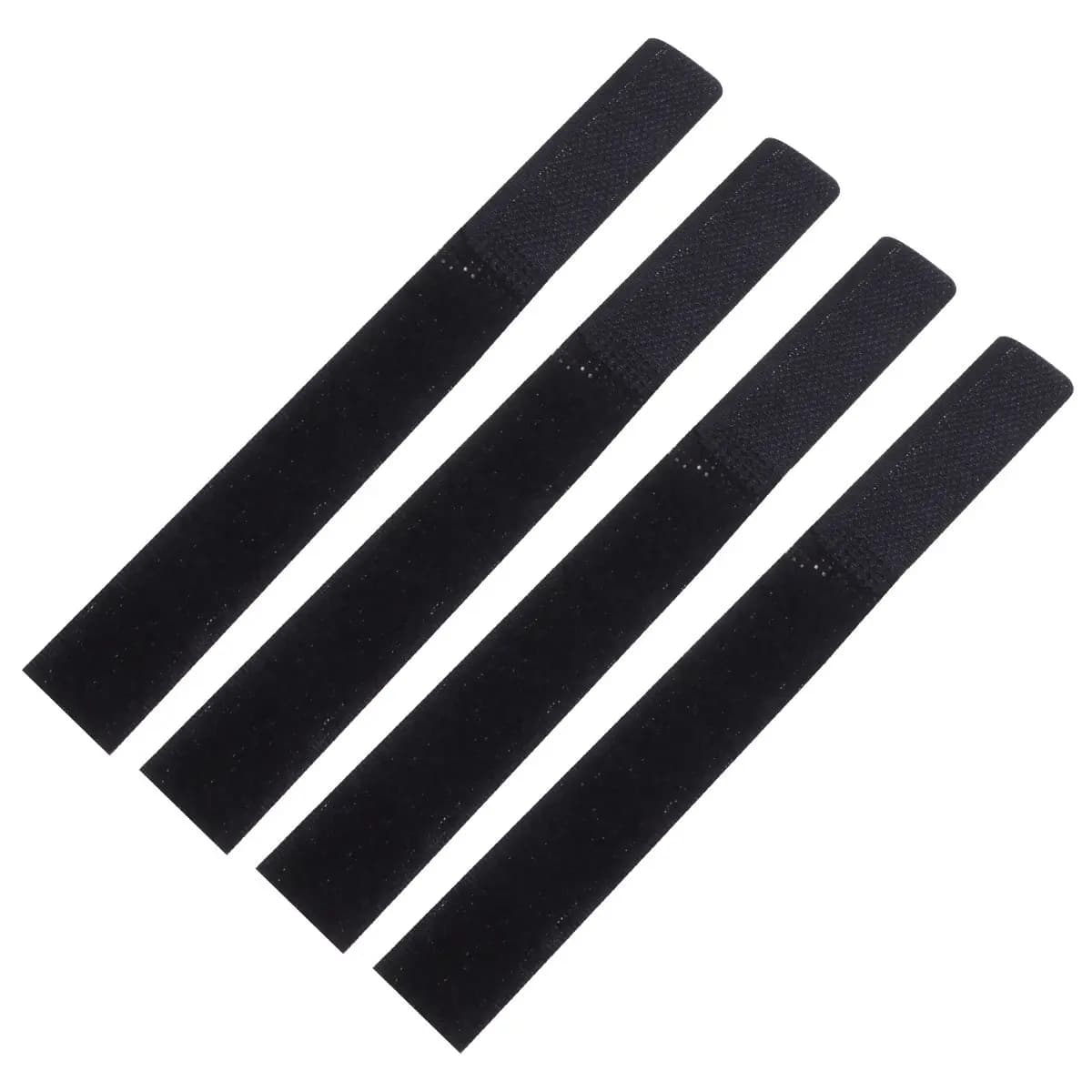 10 Pezzi Fascette Riutilizzabili 2x18cm con Chiusura a Strappo per Cavi, Fili, Audio, Video, Ethernet, Organizzazione Scrivania e Intrattenimento