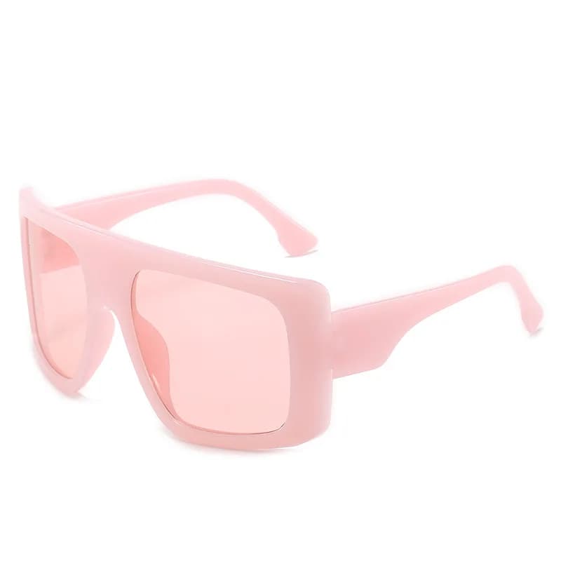 Fashion Large Frame Riding Sunglasses Women Candy Color UV400 Overszied Cycling Glasses