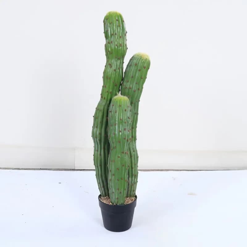Plastic Artificial Cactus Landscaping Plant Garden Ornament for Indoor Home Decor Faux Tree Plants Decoration Artificial