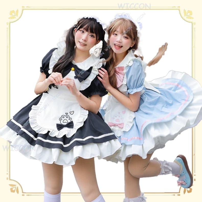 ‌ ‌ ‌ ‌ ‌ ‌ ‌ ‌ ‌ ‌ ‌ ‌ ‌ ‌ ‌ ‌ ‌ ‌ ‌ ‌ ‌ ‌ ‌ ‌ ‌ ‌ ‌ ‌ ‌ ‌ ‌ Abito da cameriera Lolita OP con grembiule corto dolce Drint vestito cosplay stile anime doppia penetrazione ‌ ‌