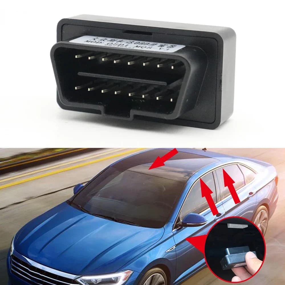 Automatico Tetto Apribile Chiudi Finestra di Potere di Sollevamento del Vetro Aperto Modulo OBD Spina Per VW Volkswagen Bora 2019 2020 2021 2022 2023