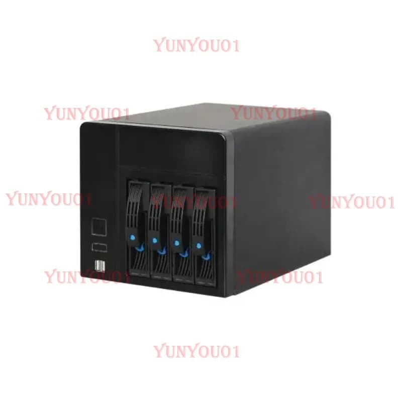 4-bay NAS Storage Desktop Office Computer Server ITX Interstellar Snail Hot Swappable Chassis