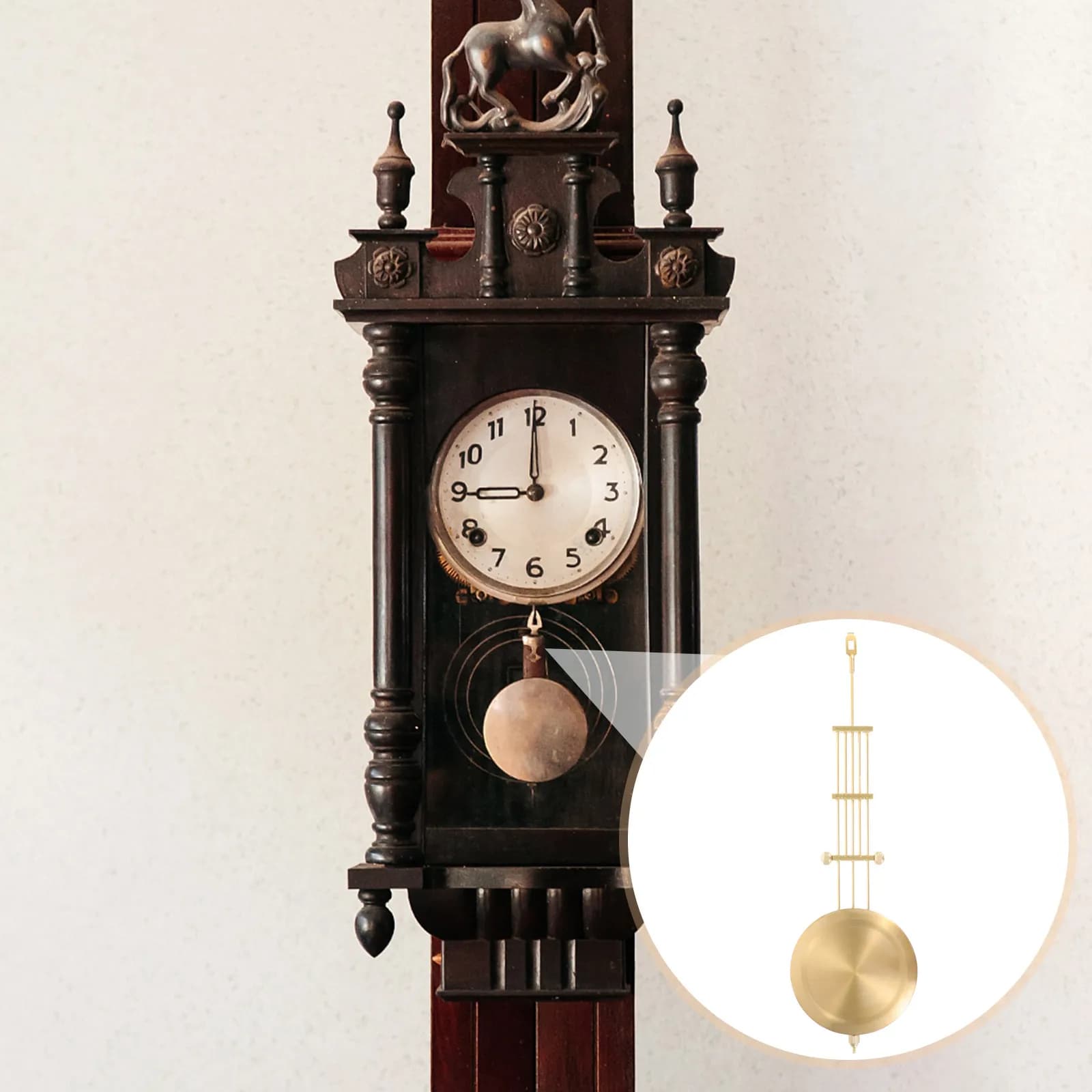 Metal Wall Clock Replacement Pendulum, DIY House Decoration Accessories, Perfect Gift for Birthday, Wedding