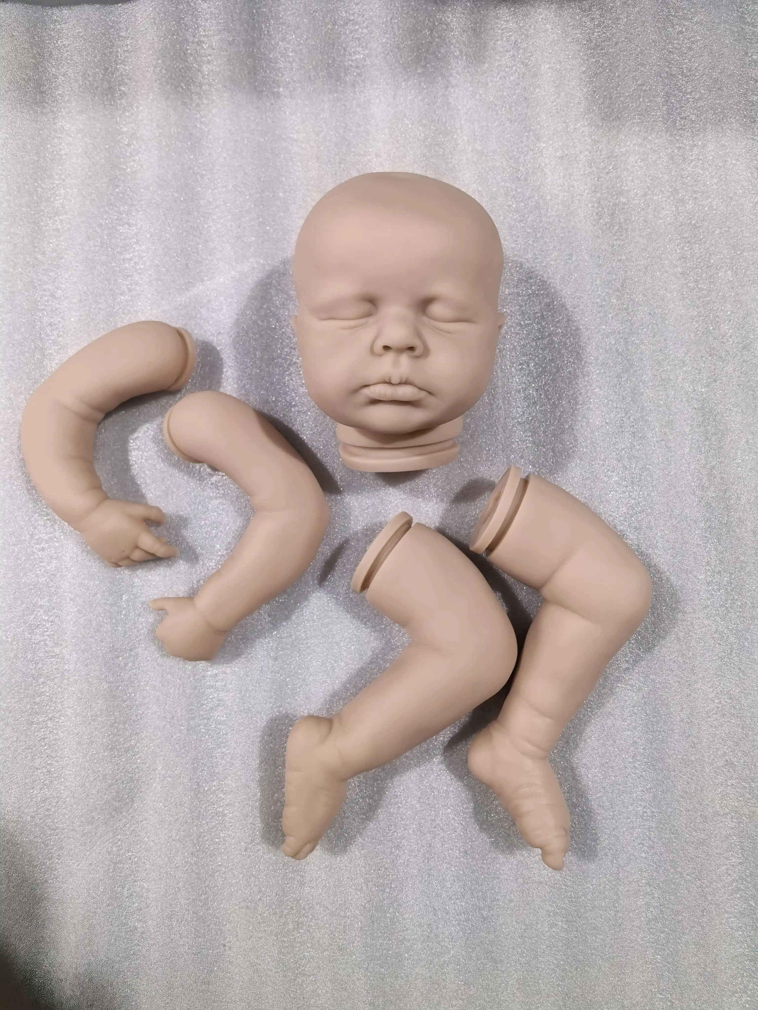 Kit bambola rinata NPK da 20 pollici Loulou Edizione limitata likfelike kit colori soft touch frech