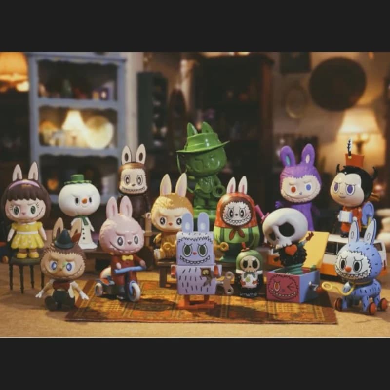 POP MART Labubu The Monsters Toys Series Mystery Box Guess Bag Toys Doll Cute Anime Figure Desktop Ornaments Collection Regalo