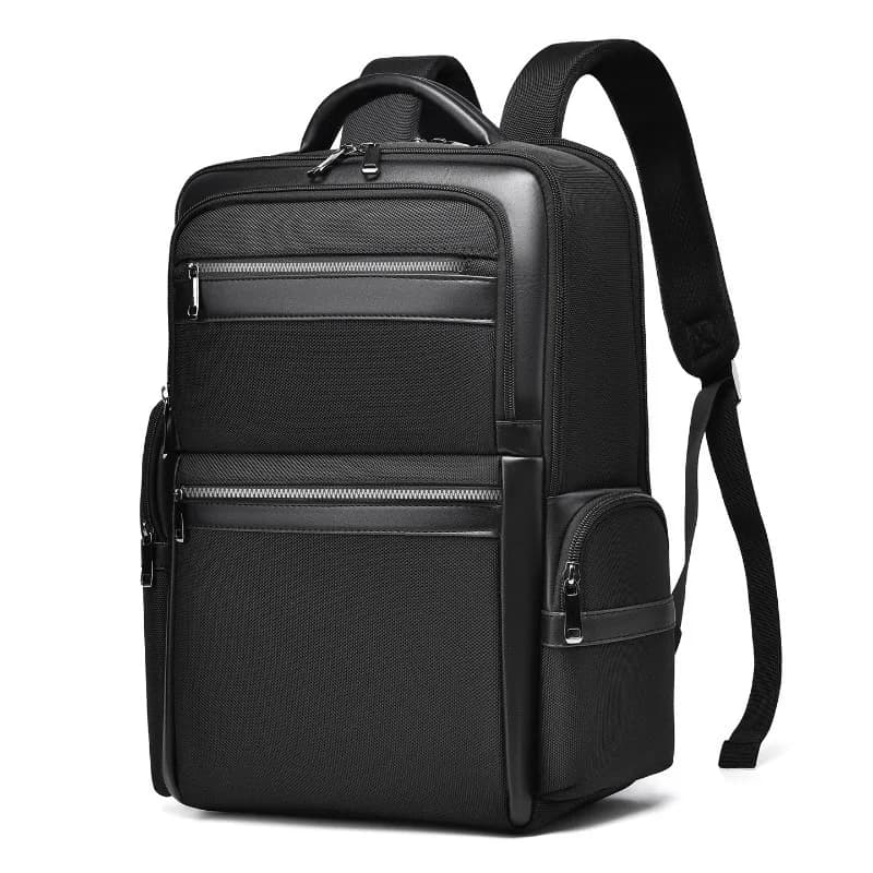Solid-Color Minimalist Men Daypack Business Commute Laptop Backpack College Students Schoolbags Large Durable Travel Rucksack