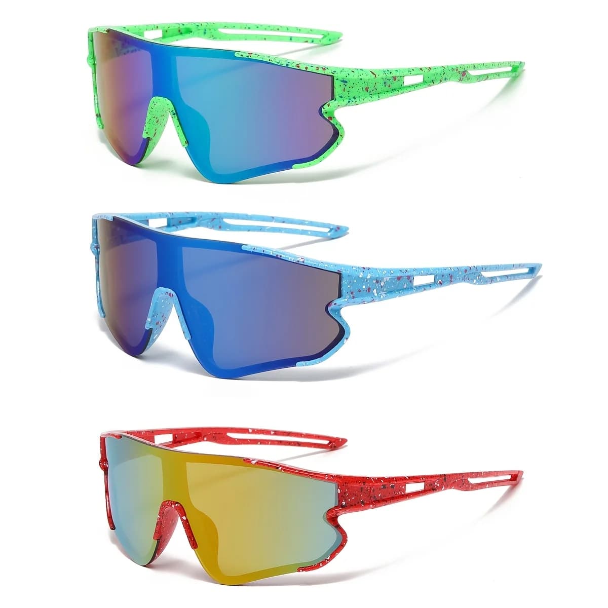 3 Pack/Kids Glasses PC Lenses, Rectangular, Suitable for 3- Boys And Girls, Ideal Choice for Christmas, Halloween, Season