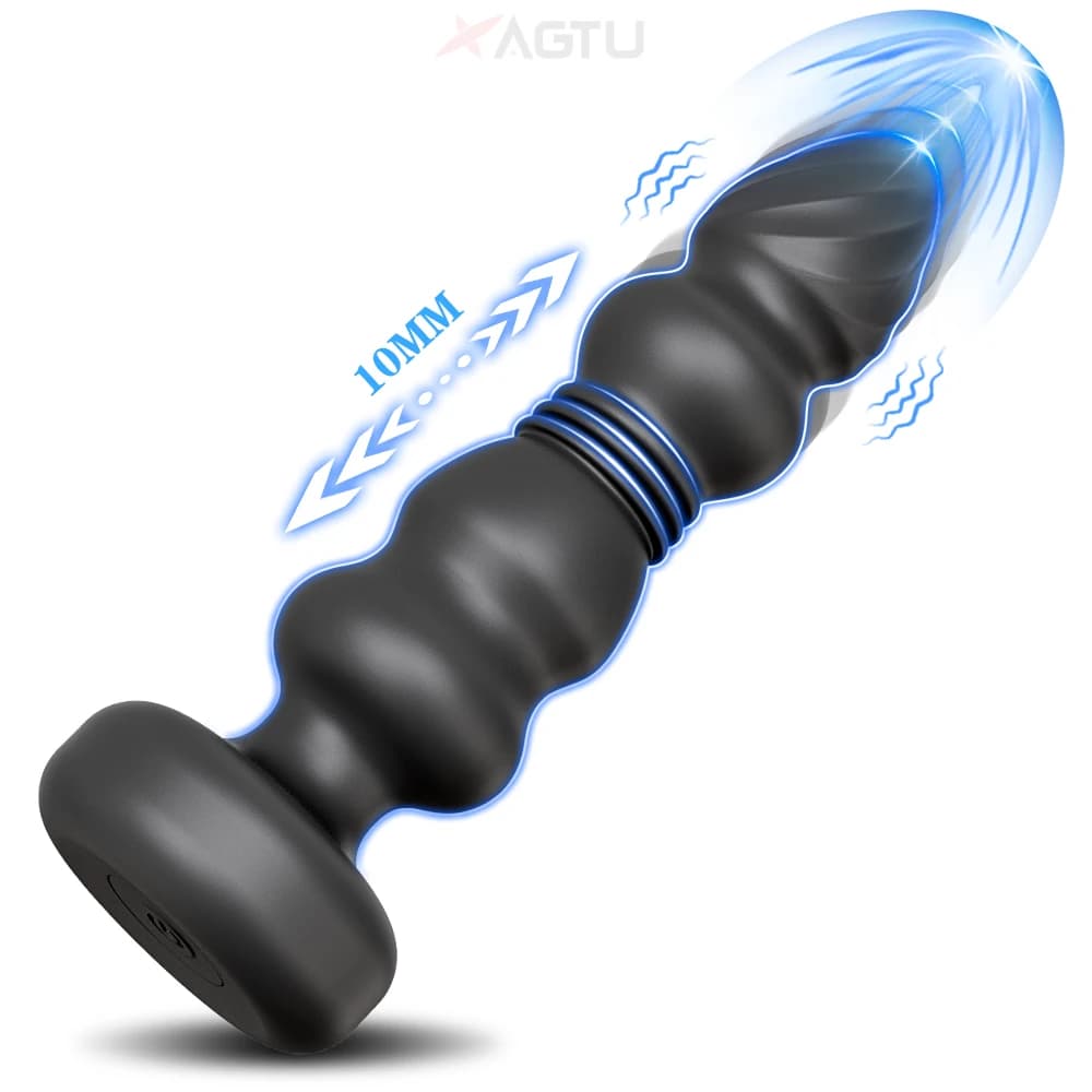 Plug anale vibratore perline anali gay butt plug stimolatore dildo masturbazione penetrazione vibrazione anale uomini donne giocattoli del sesso anale