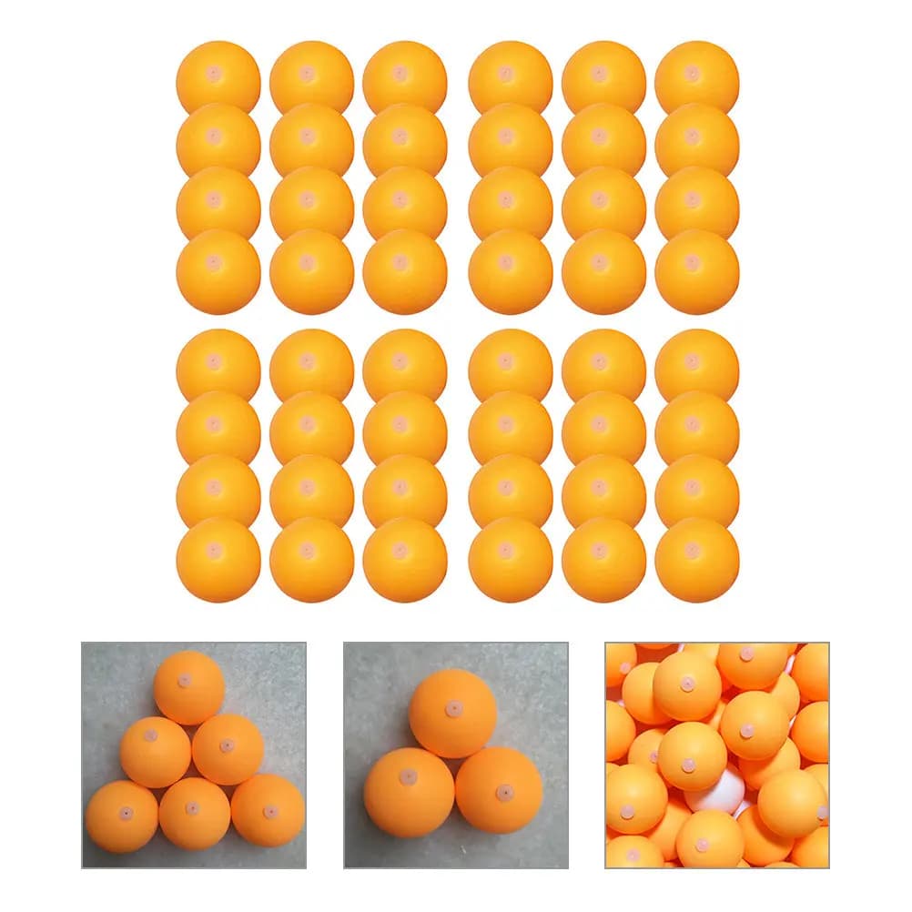 60 Palline da Ping Pong Elastiche Morbide Perforate per Allenamento ed Esercizio, Palline da Ping Pong in Confezione Convenienza