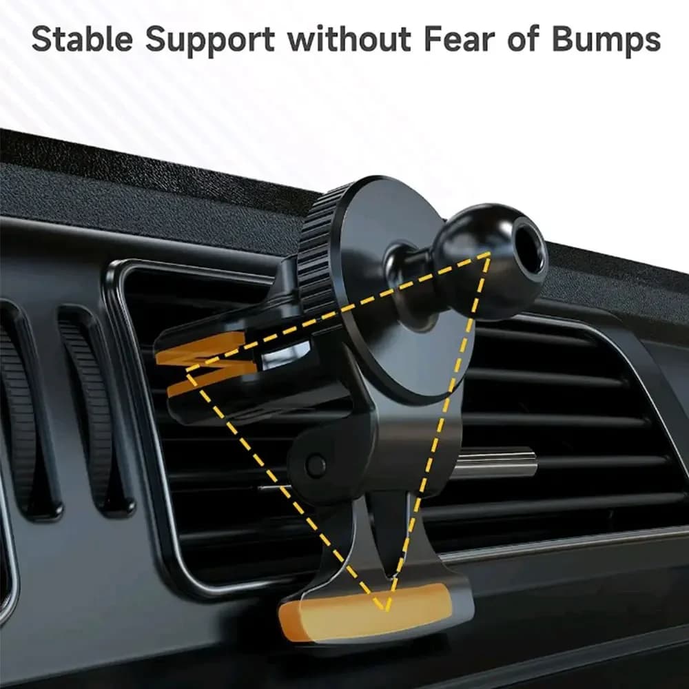 1Pc prese d'aria per Auto 17mm Base per testa a sfera supporto per telefono per Auto Clip per presa d'aria automatica supporto per supporto per cellulare supporto per staffa GPS
