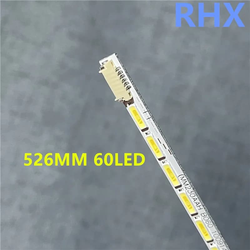 PER DELL U2312HMT LTM230HL06 LM230WF3 SLD1 SLB1 MM230AAH 526 MILLIMETRI 60LED 100% NUOVA striscia di Retroilluminazione A LED