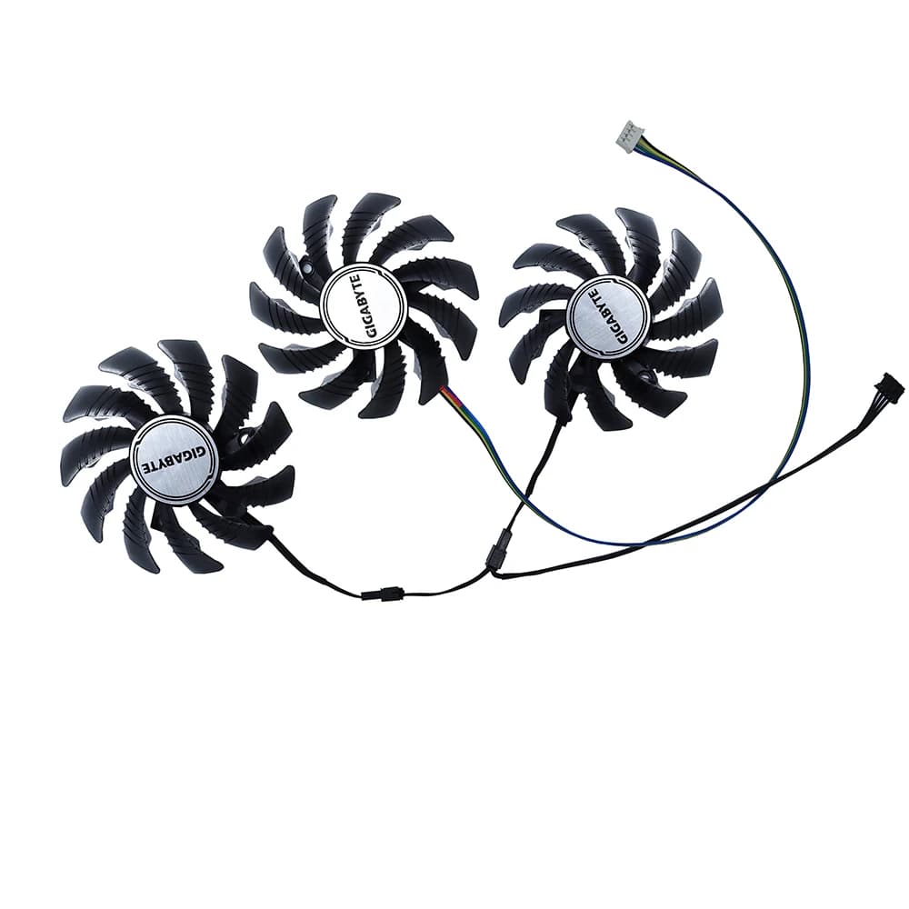 Ventola per schede video GPU, GA81S2U, PLD08010S12HH,3 pezzi/set, per Gigabyte RTX 3060 Ti 3060Ti Gaming OC, per gigabyte RTX 3060 Gaming OC